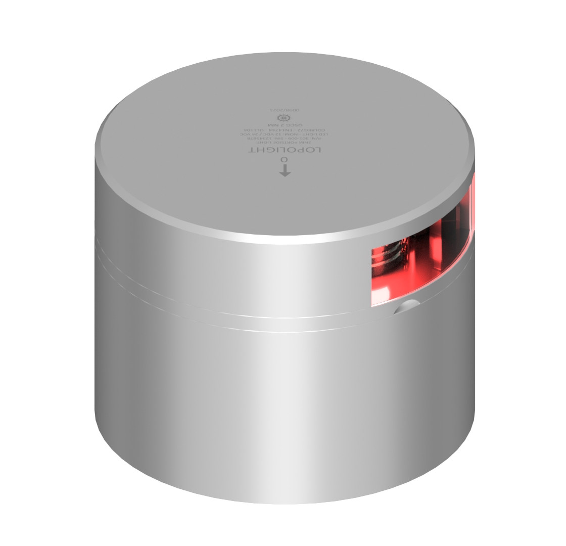 3nm 112,5° Red, Port, silver anodized 3nm 112,5° Red, Port, silver anodized